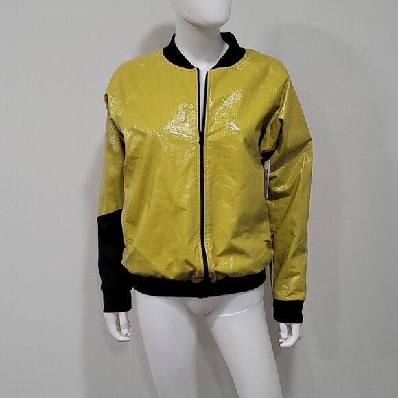 Koral  Gilded Vinyl Jacket - Picture 3 of 12